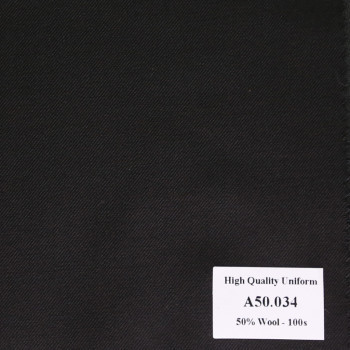 Vải May Đồng Phục Áo Vest Công Sở Màu Xám Đen A50.034